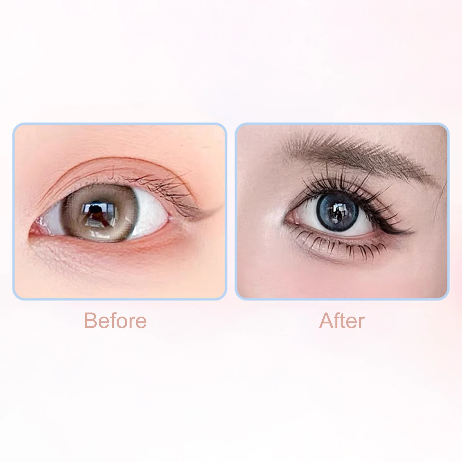 ขนตาปลอม 10 แถวความจุขนาดใหญ่สดใสน้ำหนักเบาเป็นพิเศษต่อขนตา DIY Volum Natural Lash Clusters แต่งหน้าทุกวัน