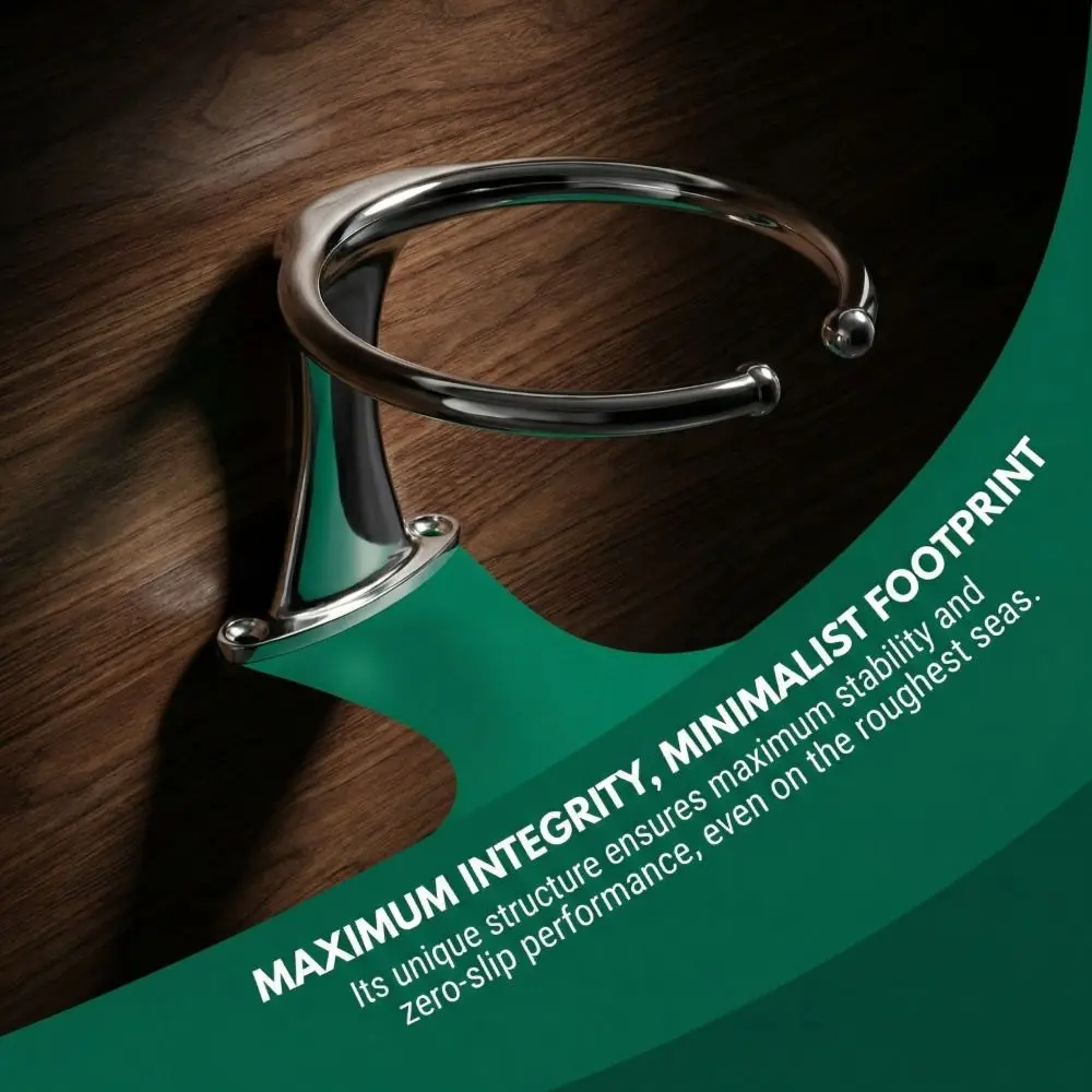 

Автомобильный держатель для стаканов из нержавеющей стали, одинарный/двойной, для чашек, морского класса, для использования на водном транспорте