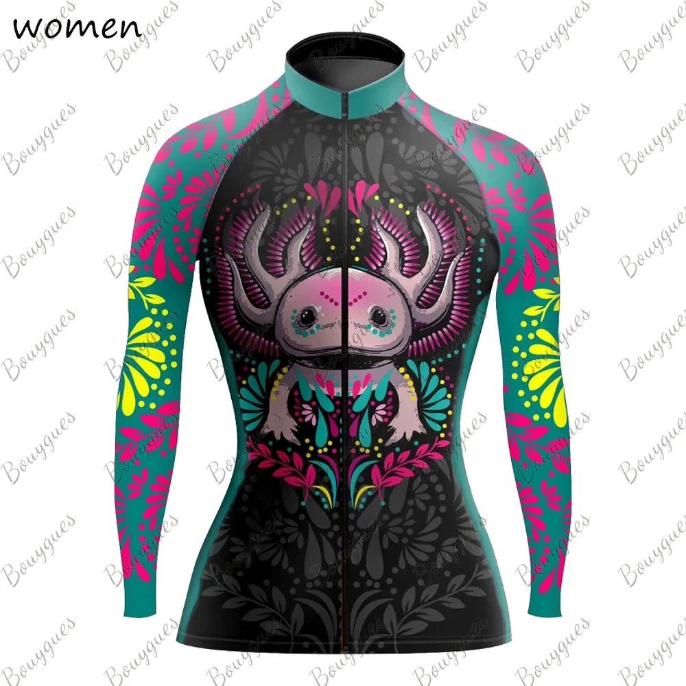 New 2022 Mexico Cycling Jersey MTB Jersey Bicycle Team Cycling Shirt Long Sleeve Bike Wear Summer Winter Premium Cycle Clothes