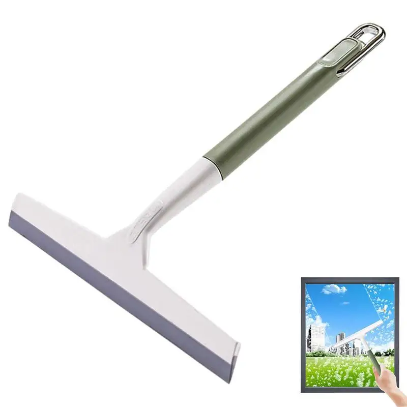 Window Cleaning Squeegee Household Mirror Cleaner Blade Wiper Multi-Scene Rubber Scraper Auto Water Blades For Glass Door