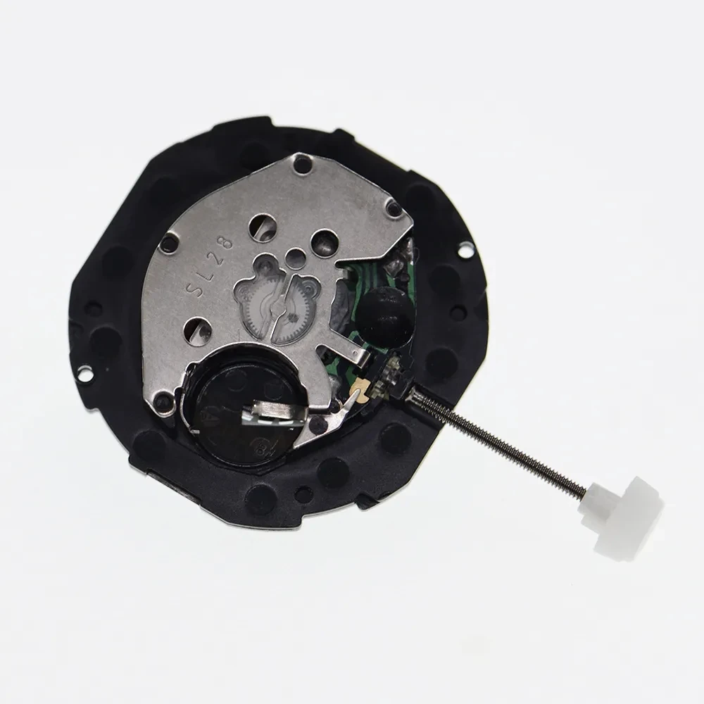 SL28 Quartz Movement Watch Parts Sunon SL28D-3 Replacement A Cheap Alternative To 2115 Movement Three Hands Repair Calendar Date