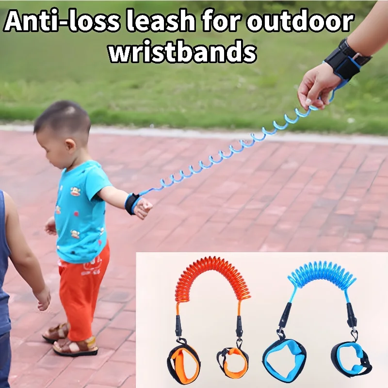 1 バ Anti Go Fumble Pulsera Pulsera para niños Cuerda de seguridad Pulsera para bebé Pulsera antipérdida para exteriores