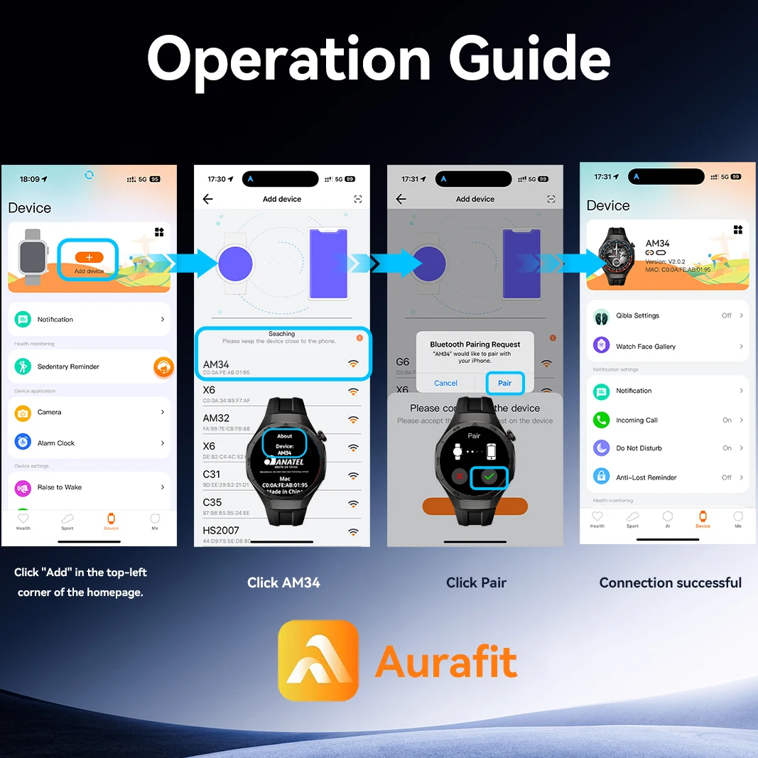 Pinteek envío gratis SmartWatch para hombre Bluetooth Call SmartWatch reloj de bricolaje Caras Impermeable AM34 Pulsera inteligente