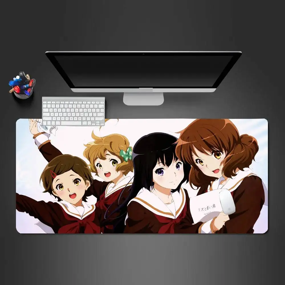 Anime Sound Euphonium Mousepad Non-slip Suitable For Office Computers Laptops E-sports Game Desk Mats XXL Keyboard