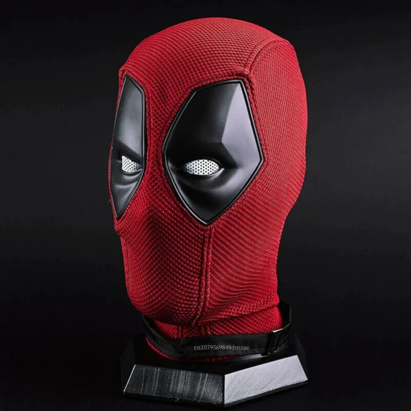 บทบาทเล่น Deadpool Headwear หน้ากากคอสเพลย์หน้ากากฮาโลวีนตลกสบาย Breathable หน้ากากบทบาทเล่นอุปกรณ์เสริม