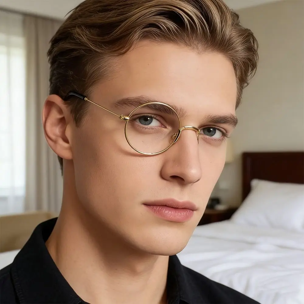 New Fashion Single-Sided Monocle Glasses British Style Thief Style Eyeglass Frame Cos Style Unisex Design Steampunk Style
