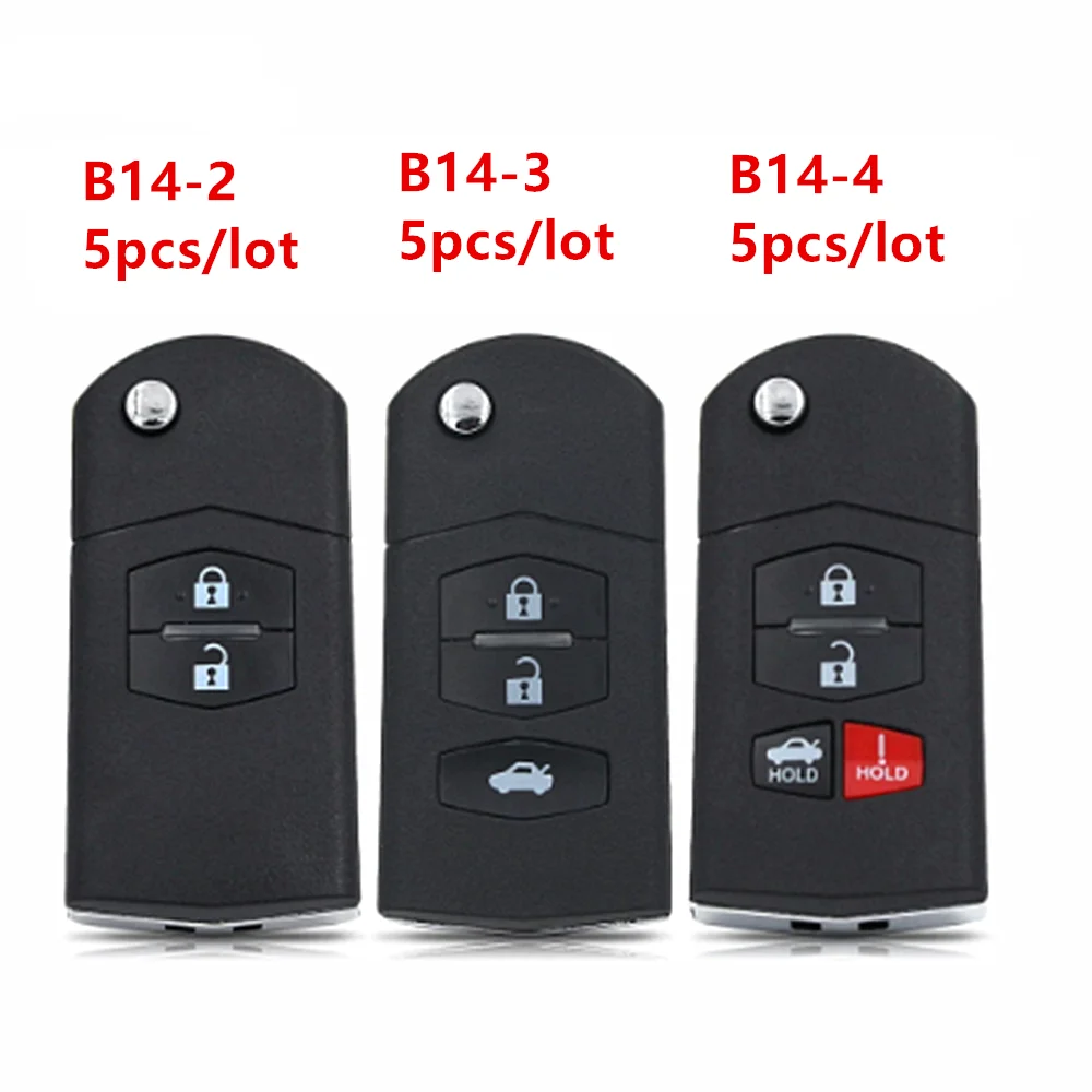 

5Pcs/Lot B-Series Universal Remote Control Smart Car Key Fob B14-2 B14-3 B14-4 for KD900 KD900+ KD-X2 Mini KD KD-MAX