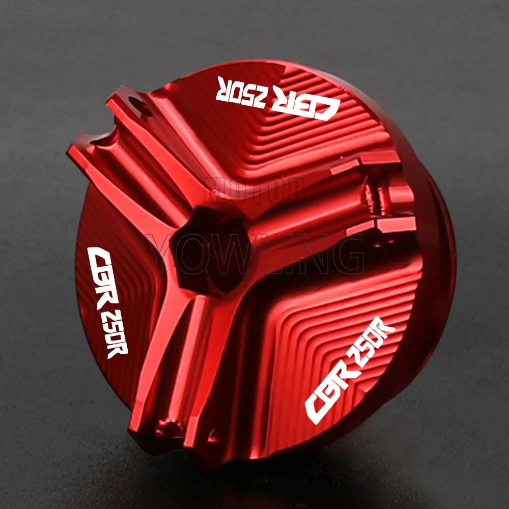 

For Honda CBR250R CBR 250R CBR250/R CBR 250 R 2010 2011 2012 2013 Oil Filler Cap Engine Plug Cup Cover Motorcycle Accessories