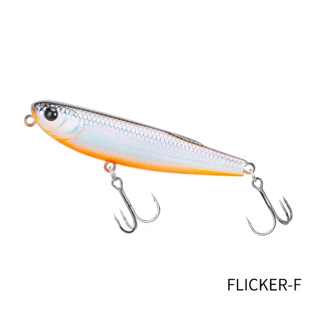 TSURINOYA FLICKER 70F Z Dog Topwater Walker Angelköder 70mm 8,4g Künstlicher Pencil Floating Stick Hard Bait für Barsch und Hecht