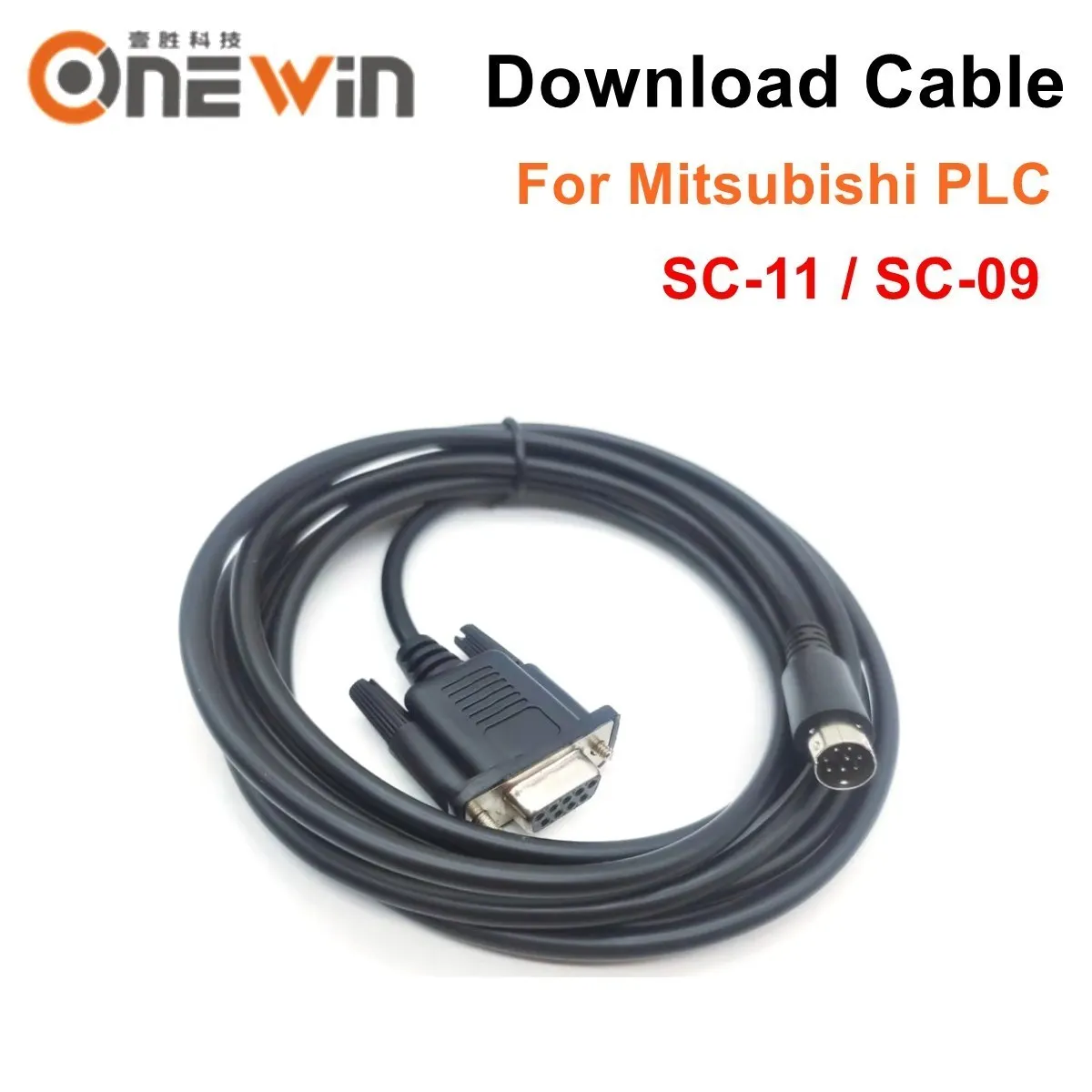 Programming Cable SC-09 SC11 For PLC FX1N /FX2N/ FX0N/FX1S/FX0S/FX3U/FX3G/ FX3GA Download Cable USB-SC09-FX