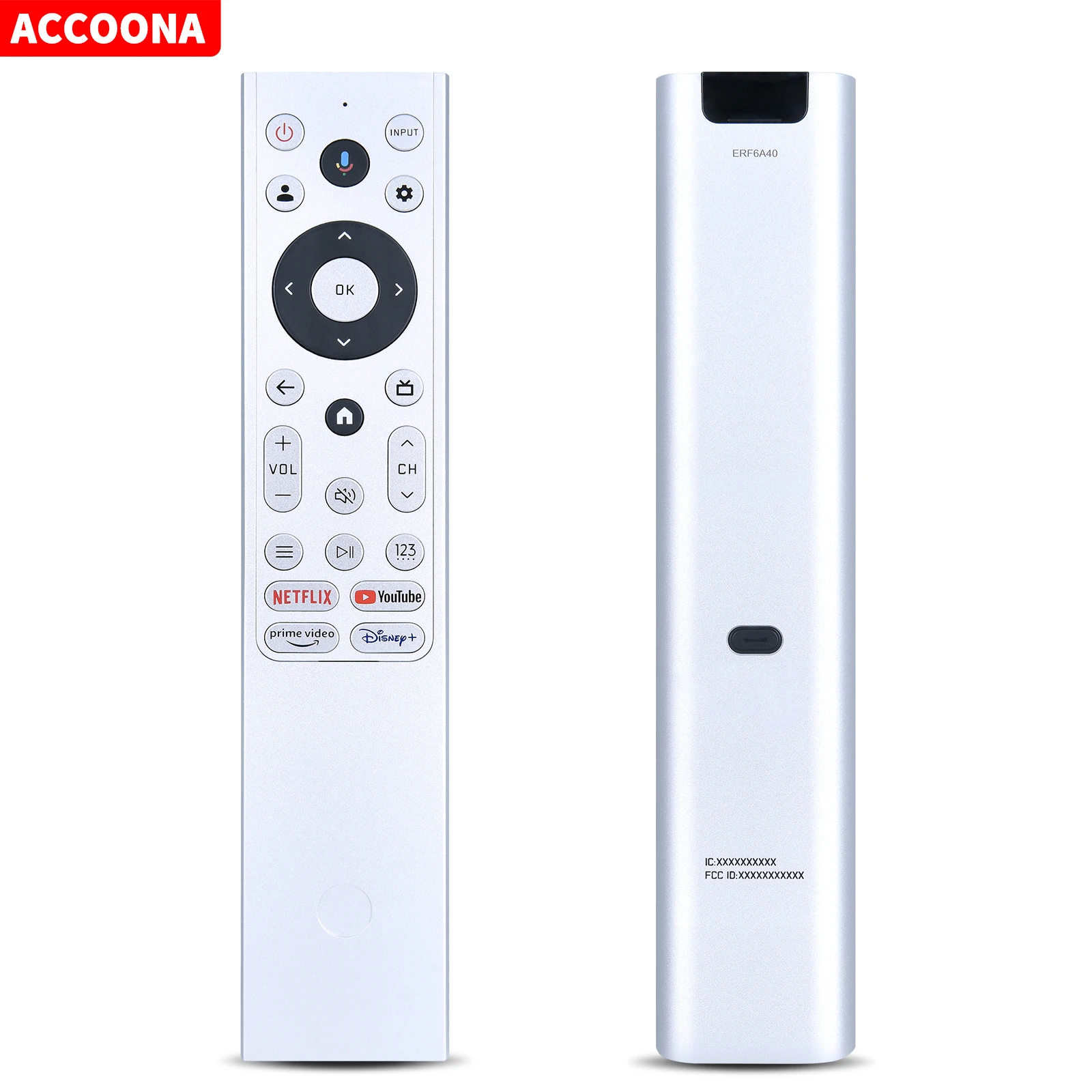 Remote control for Hisense ERF6A40 AC Power TV Leica