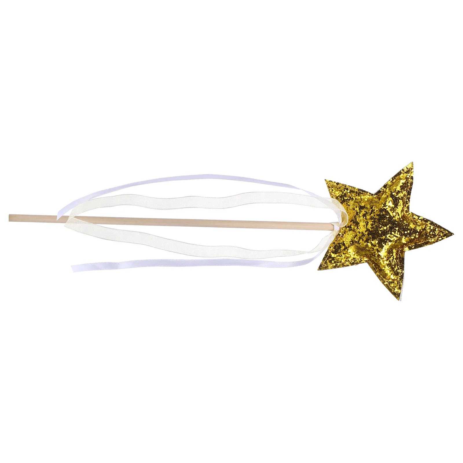 

Fairy Wands Star Design Lightweight Smooth Decorative Stage Prop Cosplay Favors Stick Star Fairy Wands Cosplay Favors Stick