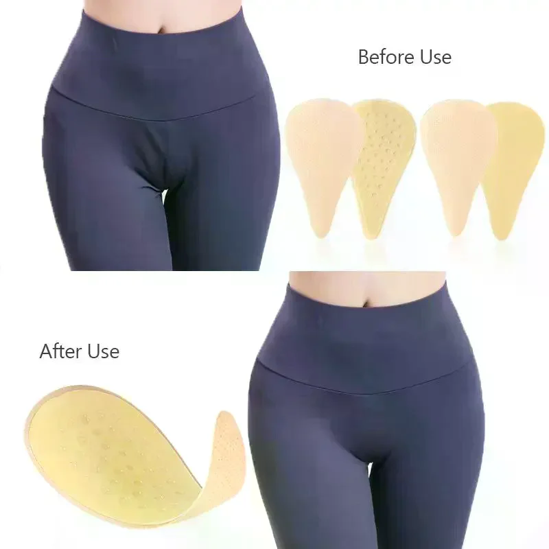 1Pcs Reusable Traceless Invisible Adhesive For Women Leggings Swimwear Activewear Waterproof Cover Pad Protector Invisible Parts