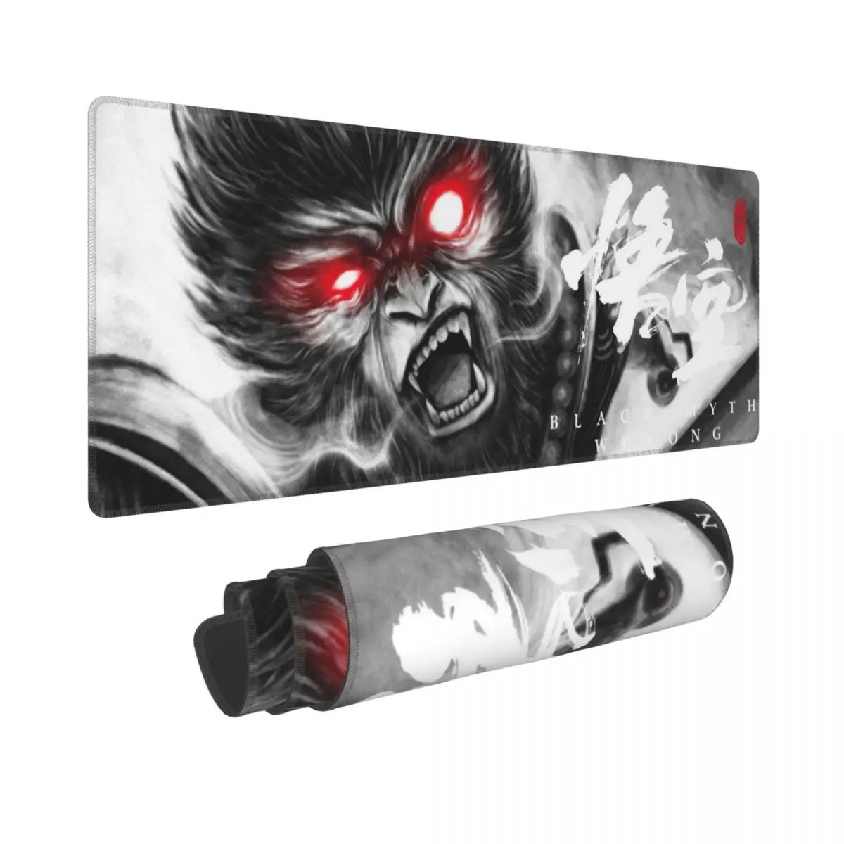 Black Myth Wukong Mouse Pad For Gamers Computer Laptop Mat Keyboard Mat 800x300 Mousepad