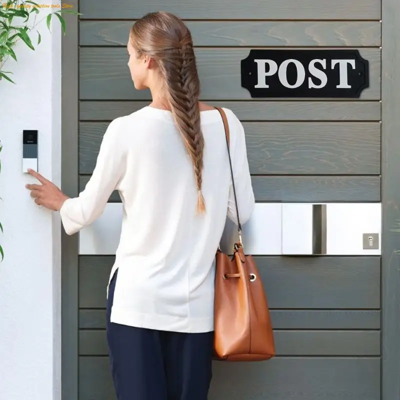 203f post post post post plate لوحة البريد العلامات الجدار الملصقات البلاستيكية مربعات الرسائل