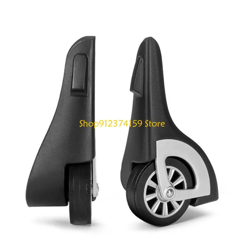 

G5AE 1 Pair PVC Suitcase Luggages Swivels Replacement Caster