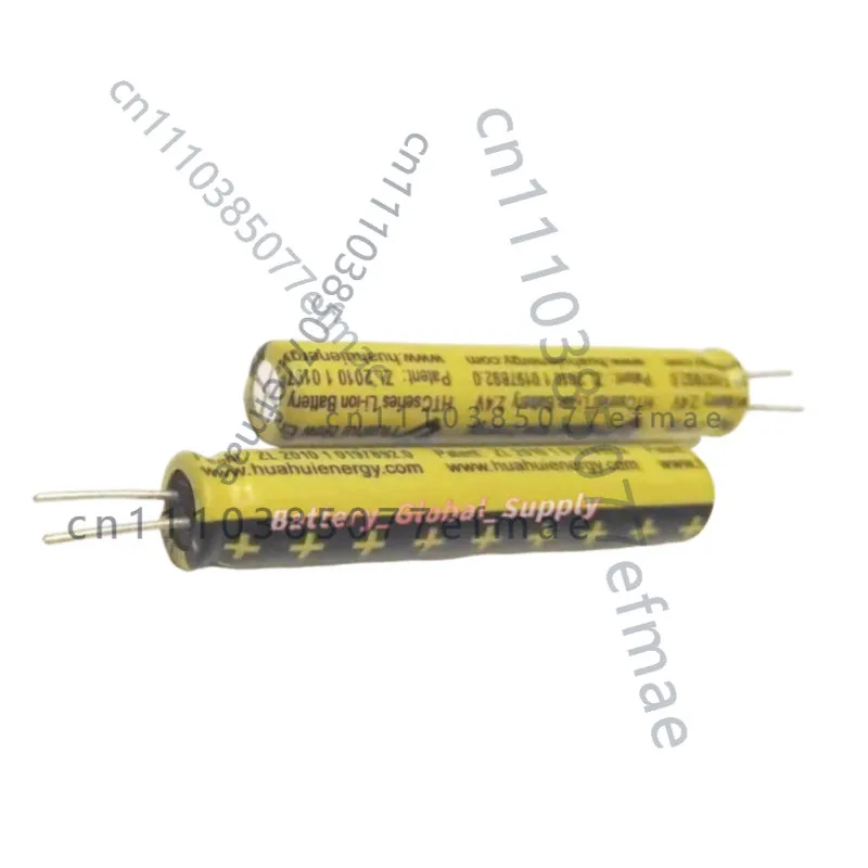 2 PCS HTC7240 Rechargeable Battery 7.2*40mm 2.4v 60mah 1.2a Fast Delivery New