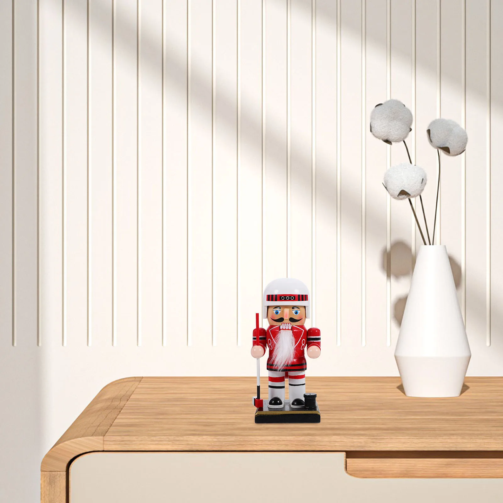 

Wooden Nutcracker Christmas Decor Tabletop Decoration For Mantel Shelf Window Display Xmas Wood Figures Home Decor