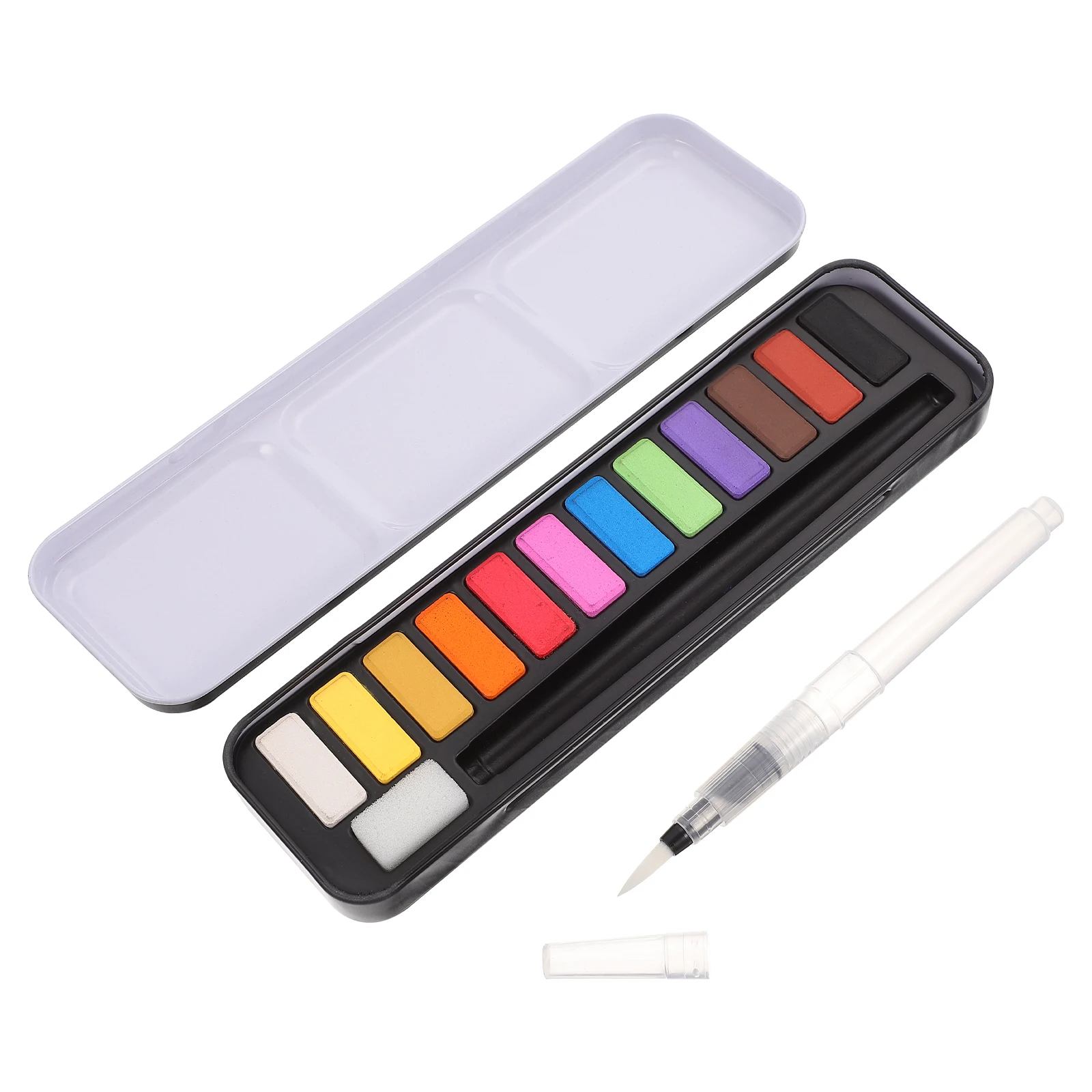 

Watercolor Paint Set DIY Coloring Plaything Sketch Kit Painting Supplies