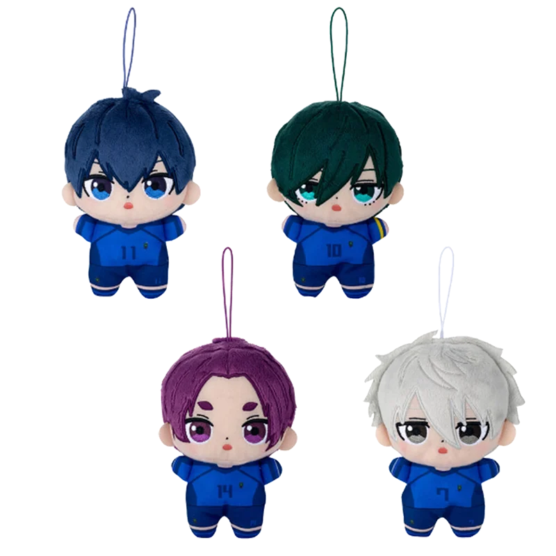 Bandai herói brinquedo azul no-go área limpo mundo thread master ling wang concentrado shinji anime dos desenhos animados brinquedos de pelúcia