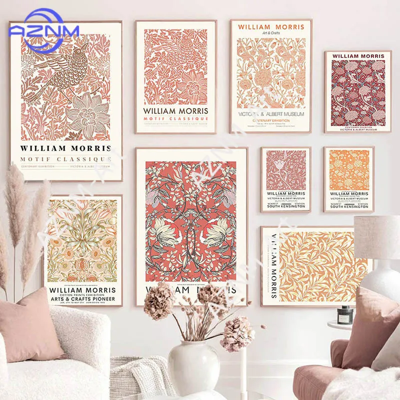 1 Stück abstrakte, randlose Blumenbilder für das Wohnzimmer auf Leinwand