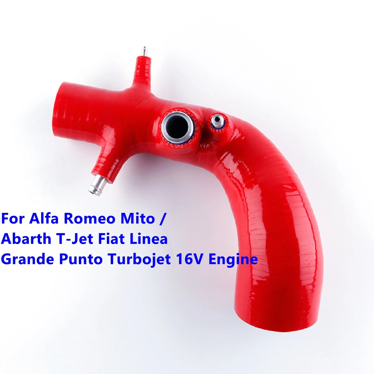 

Intake Tube For Alfa Romeo Mito / Abarth T-Jet Fiat Linea Grande Punto Turbojet 16V Engine Air Box To Turbo Silicone Hose 1Pc