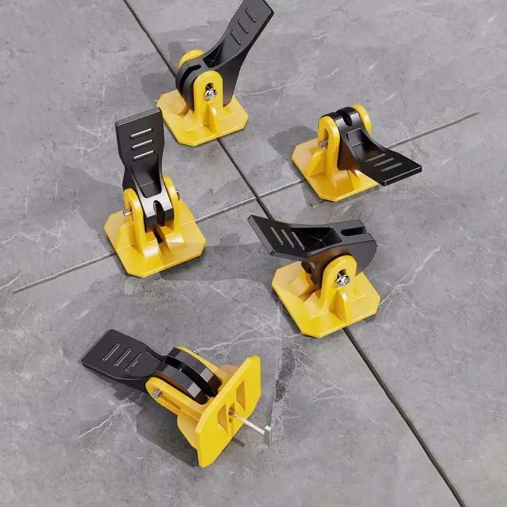 

50Pcs Portable Reusable Tile Leveling Device Push-type Manual Tile Leveler Adjustable Multifunctional Tile Positioning Clip