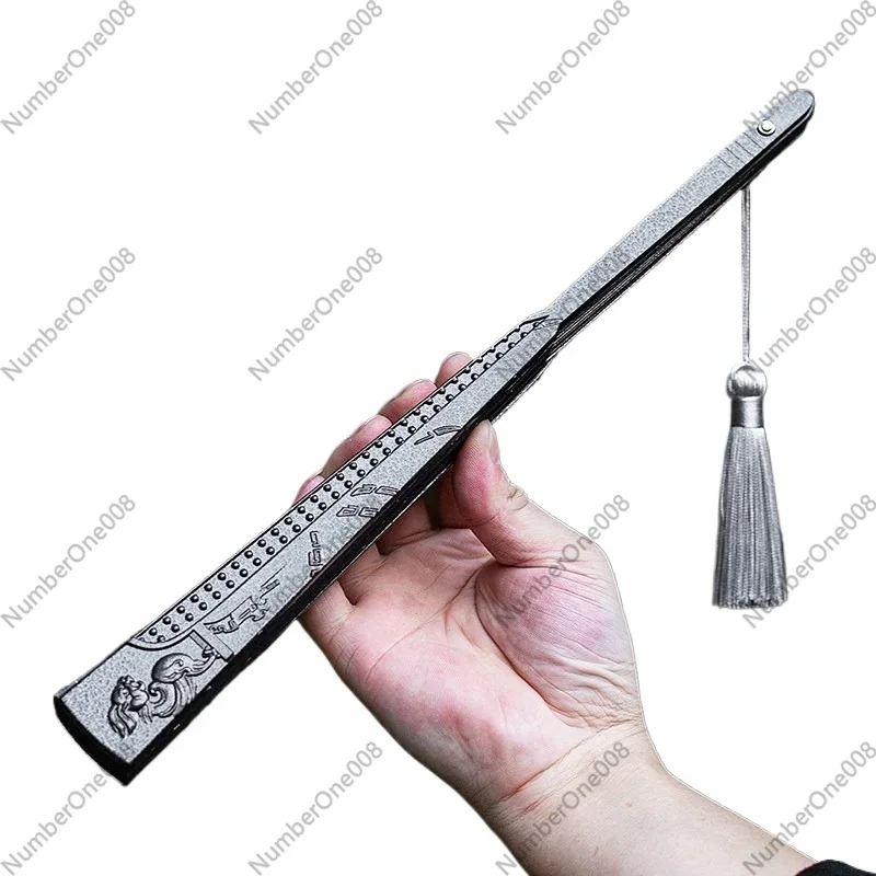 chinese-steel-fan-tai-chi-pure-metal-blank-stainless-steel-kung-fu-folding-fan