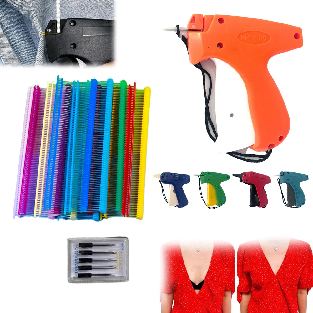 Vestiti indumento prezzo etichette etichette pistola abbigliamento Fixer Micro punto pistola abbigliamento punto rapido riparazione Tag pistola Kit