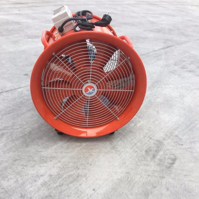 Axial propeller ventilator fan