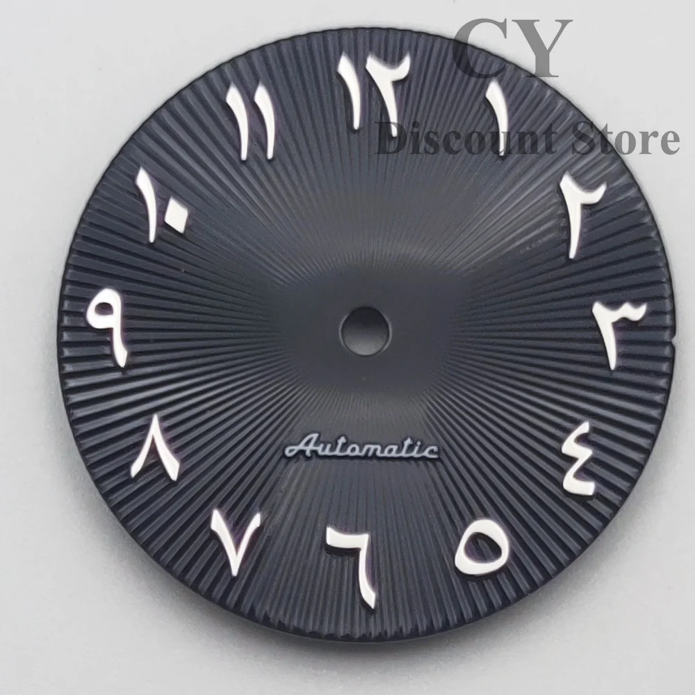 RICHUS 29mm Watch Dial for NH35 NH36 ETA2824 2836 Miyota8215 DG2813 3804 Movement Black Blue Green Silver Options Available