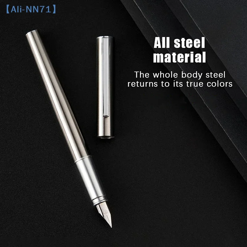 

【NN71】Высококачественная перьевая ручка с ультратонким пером 0,38 мм из нержавеющей стали, идеально подходит для бизнеса, офиса, в качестве подарка.