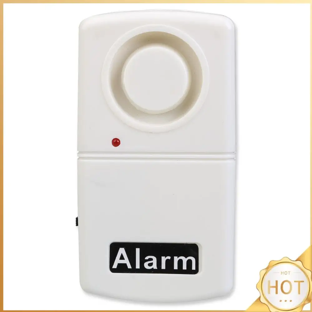 Alarma de vibración 120db alarma de ventana de puerta fuerte alarma antirrobo inalámbrica Sensor de seguridad inalámbrico