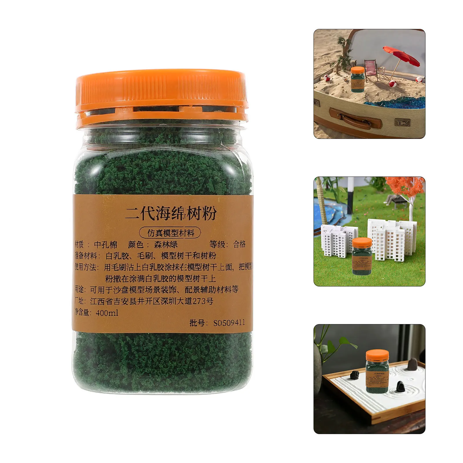 

Sponge Tree Powder for Crafts: Realistic Miniature Landscape Material with Vibrant Colors Ideal for DIY Diorama Scenes
