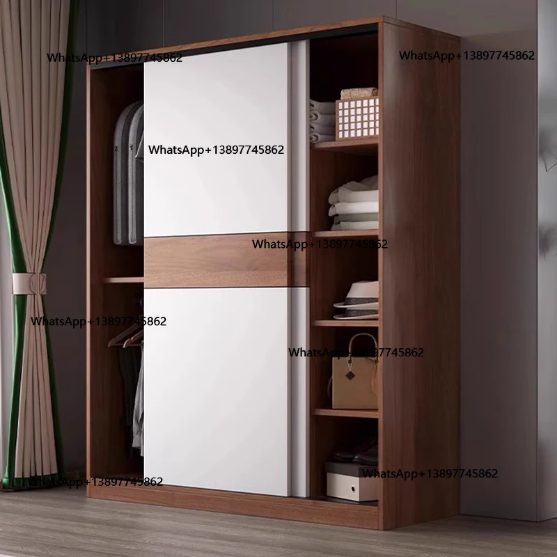 

Peiqi скандинавский шкаф-органайзер для хранения одежды для спальни, тканевый шкаф, перегородки, полка, деревянная мебель для отеля Guarda Roupa