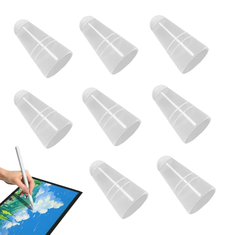 3/2/1 шт. силиконовый чехол с бесшумным наконечником для Apple Pencil Tip, сменный наконечник для iPad Pencil 1 2, защитный чехол для стилуса