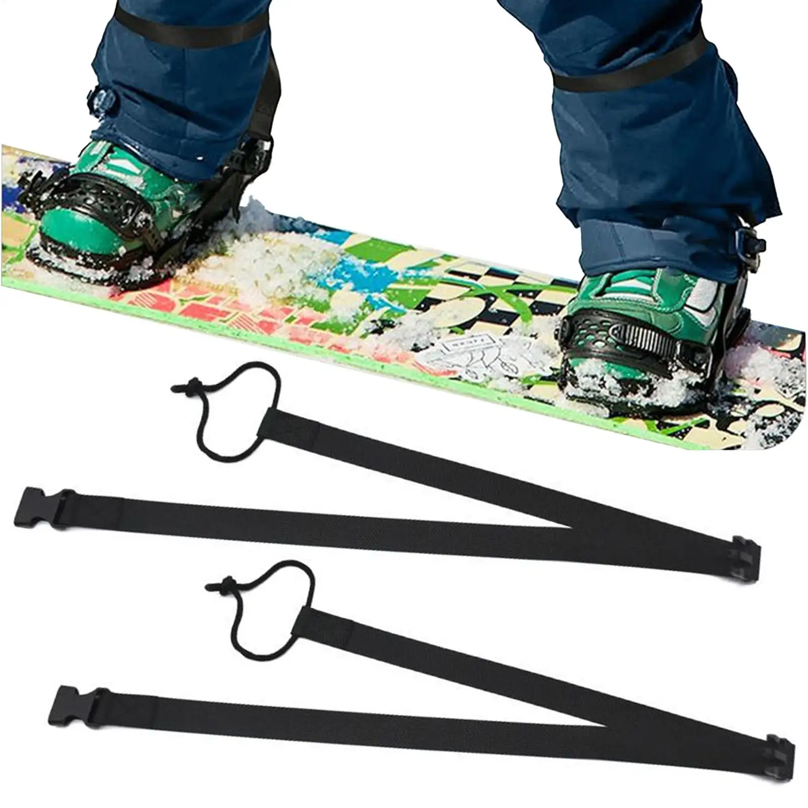 

Лыжный ремень для переноски, 2 шт., регулируемый слинг для мужчин, ремень для сноуборда, женский и мужской зимний уличный лыжный инвентарь, оборудование