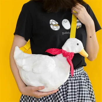 Cute Duck Plush Shoulder Bag
