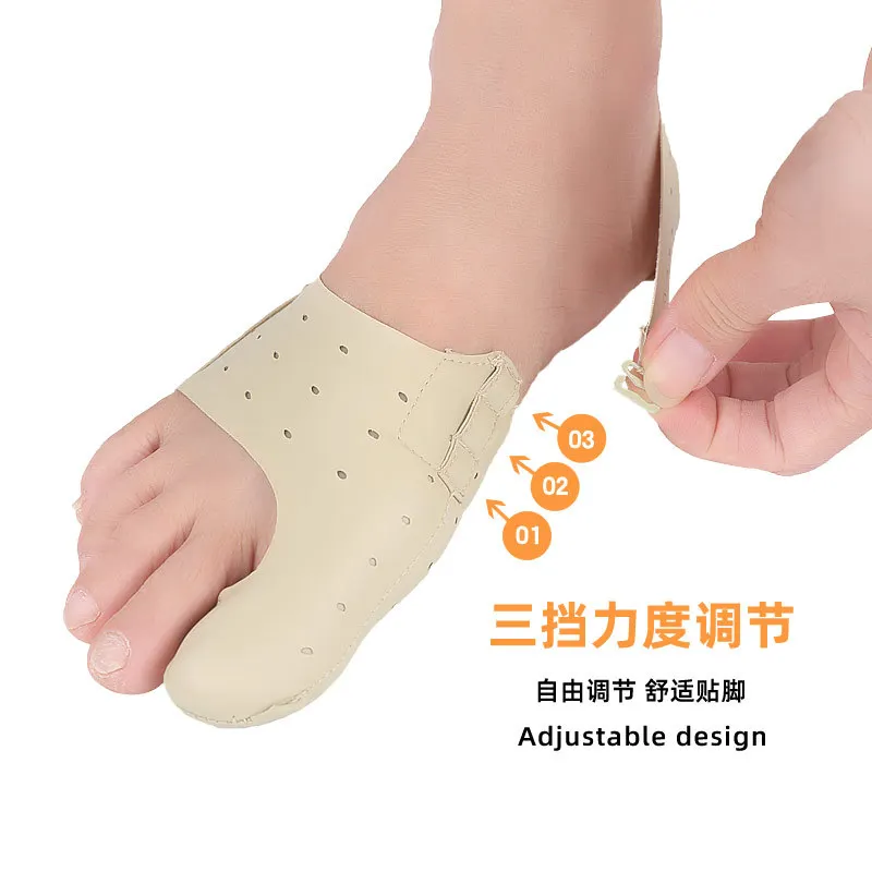 1 Pair Bone Thumb Bunion Corrector Orthopedic Toe Separator Hallux Valgus Pedicure Socks Foot Bunion Straightener Adjuster
