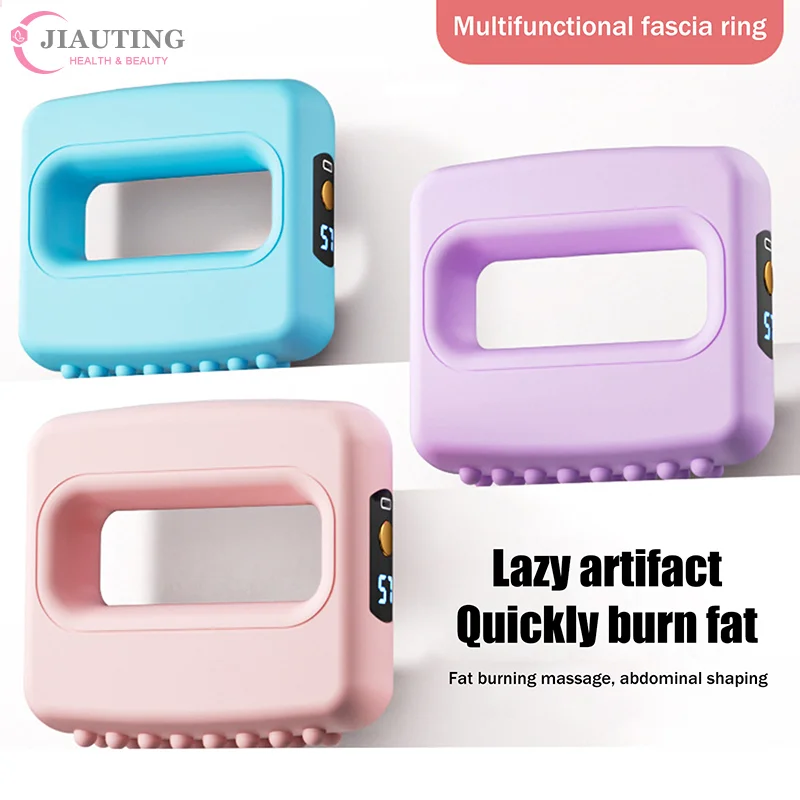 

Электрический массажер для фасций с вибрацией для всего тела, для похудения и глубокого массажа тканей, с регулируемым ремнем для сжигания жира и коррекции фигуры