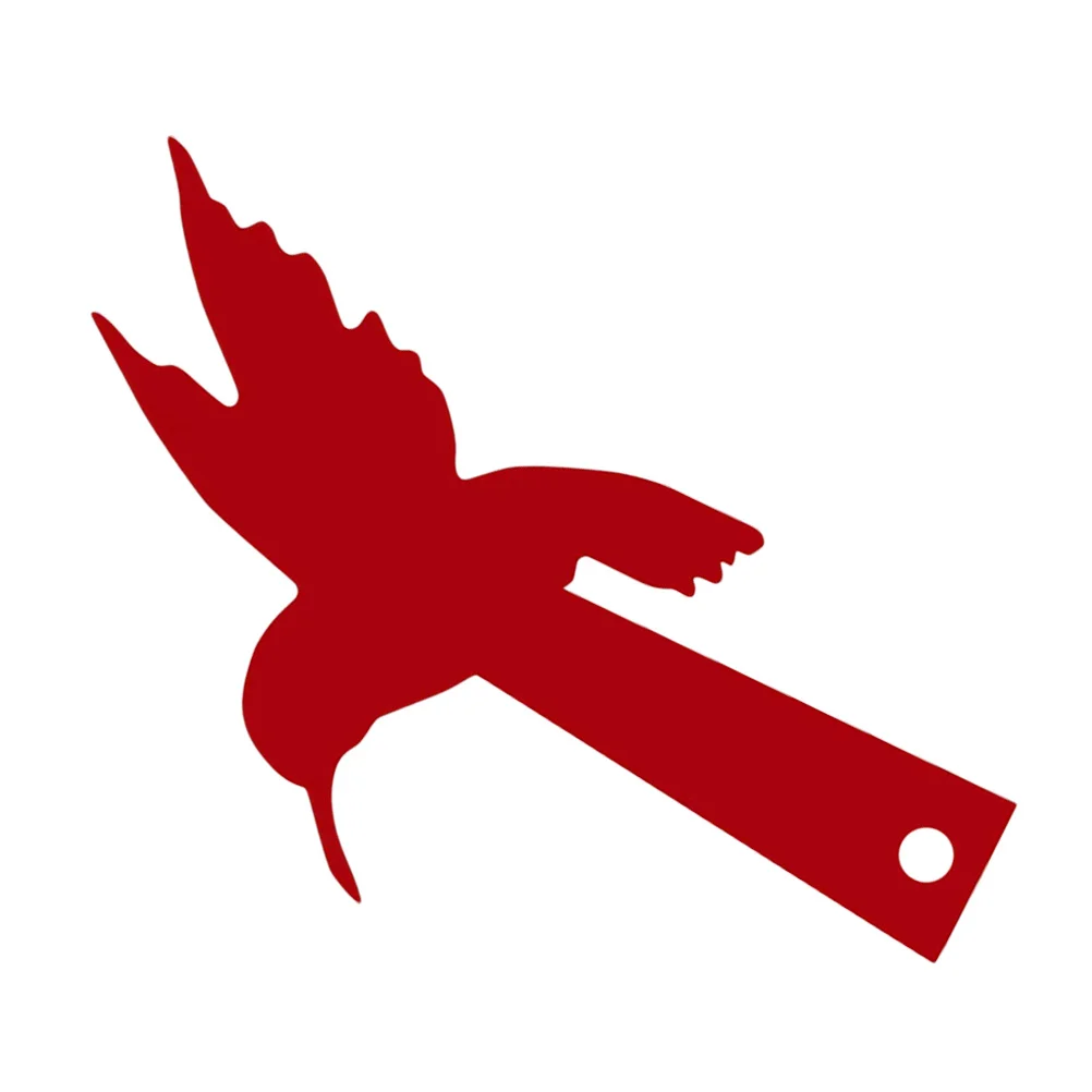 

Artistic Bird Mailbox Decoration Flag Acrylic Durable Creative Mailbox Sign Yard Garden Decorative Flag Replacement