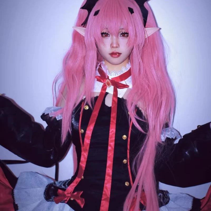 Original Design Fashion Personality Sexy Hollow Out Bow Halter Women's Dress Japanese Sweet Cool Age-Reducing Dresses Set Ladies