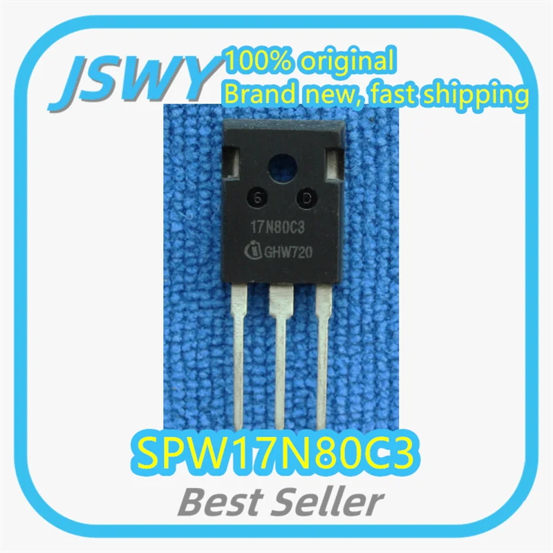 (5/50 Pieces) SPW17N80C3 TO-247 MOSFET Field Effect Tube Silkscreen 17N80C3 Large Inventory Brand New