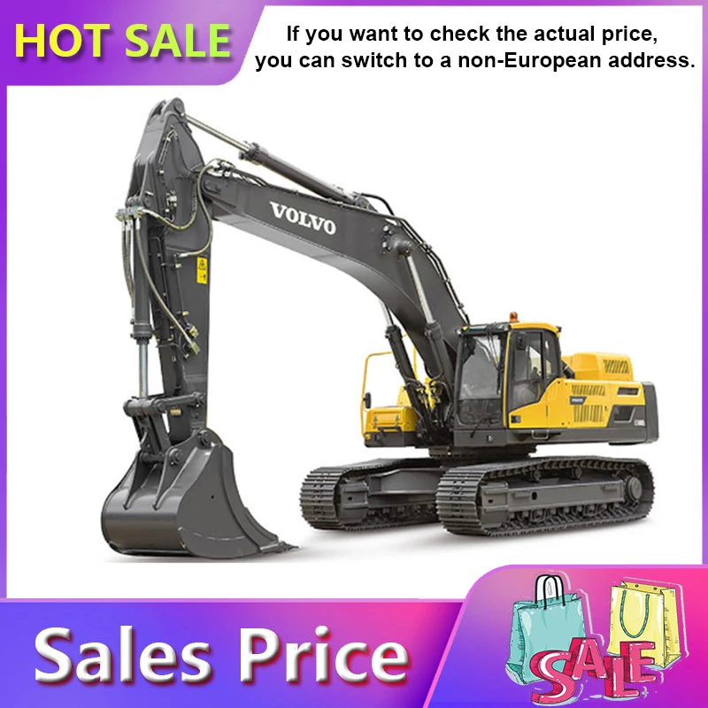 1/12 EC480DL Excavator Hydraulic Toy Model Large Construction Machinery Vehicle Model Chassis