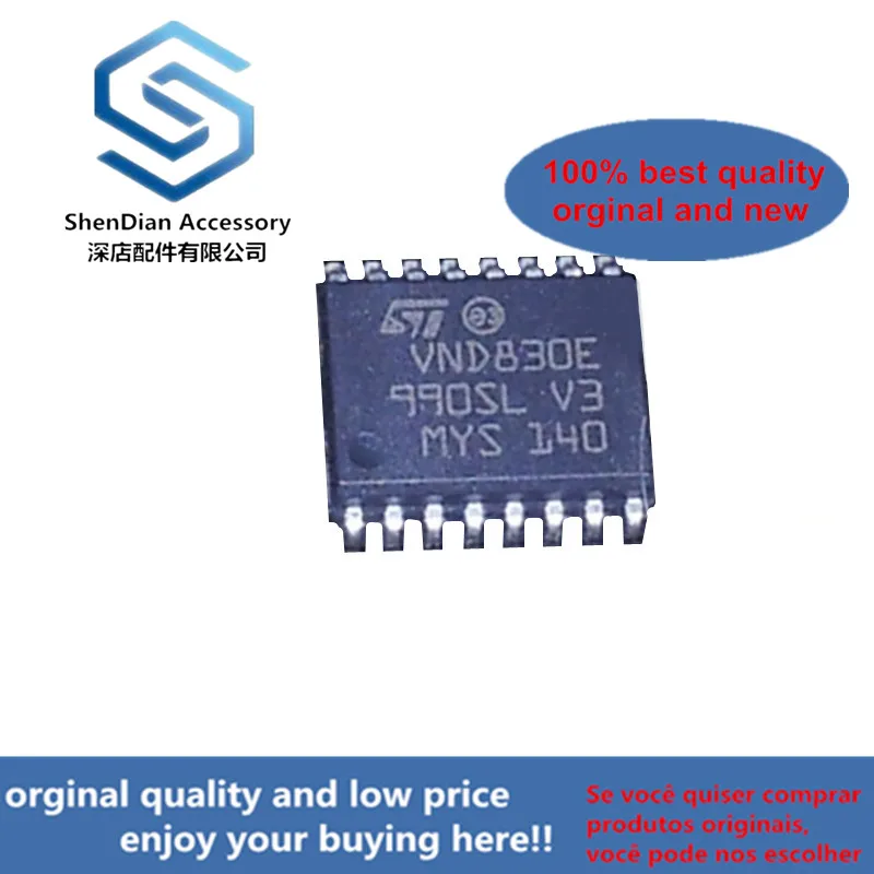 10pcs only orginal new VND830 VND830SP-E VND830E VND830 Bridge driver chip SMD SOP16