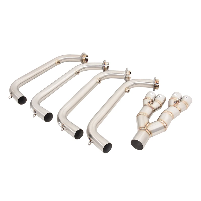 For QJMOTOR QJ600GS SRK600 SRK600RR 2020-2025 Motorcycle Exhaust System Stainless Steel Front Link Pipe Connect Original