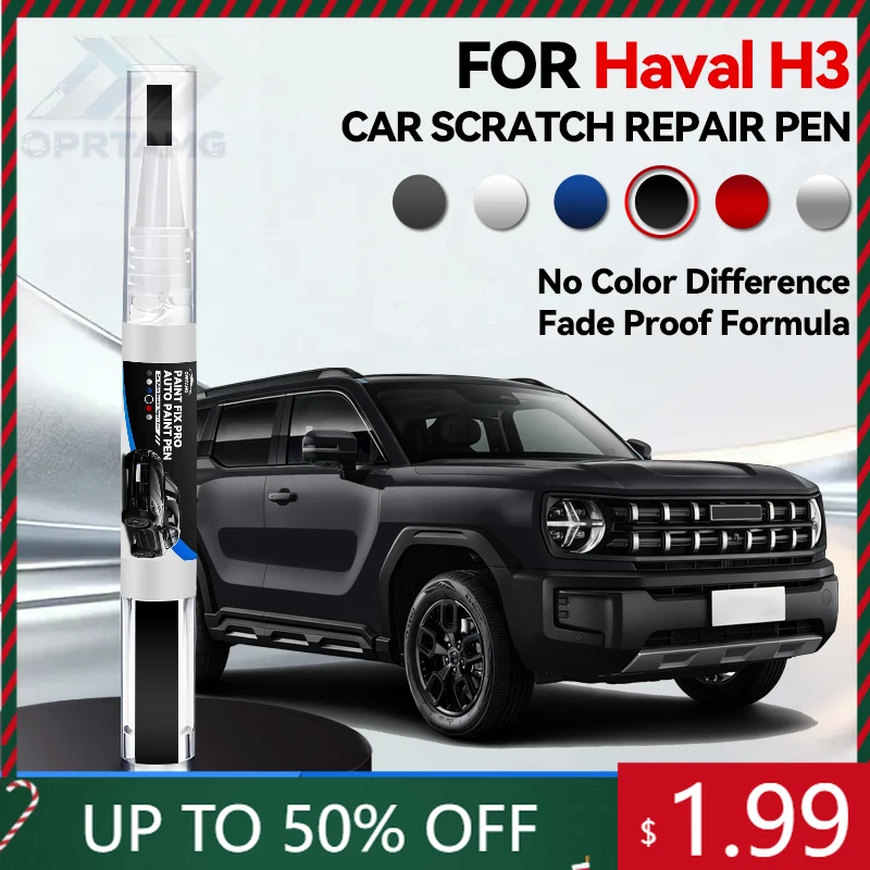 Herramientas y accesorios especiales para coches Haval H3, bolígrafo de pintura automotriz, reparación de arañazos de coche, accesorios para automóviles, pintura en aerosol negra, pintura T