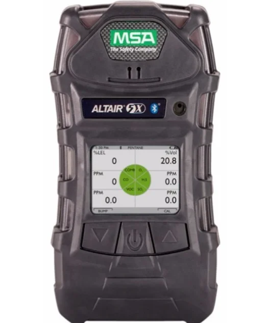 Original MSA ALTAIR 5X Multigas Color Display And Blue Tooth PID Detector