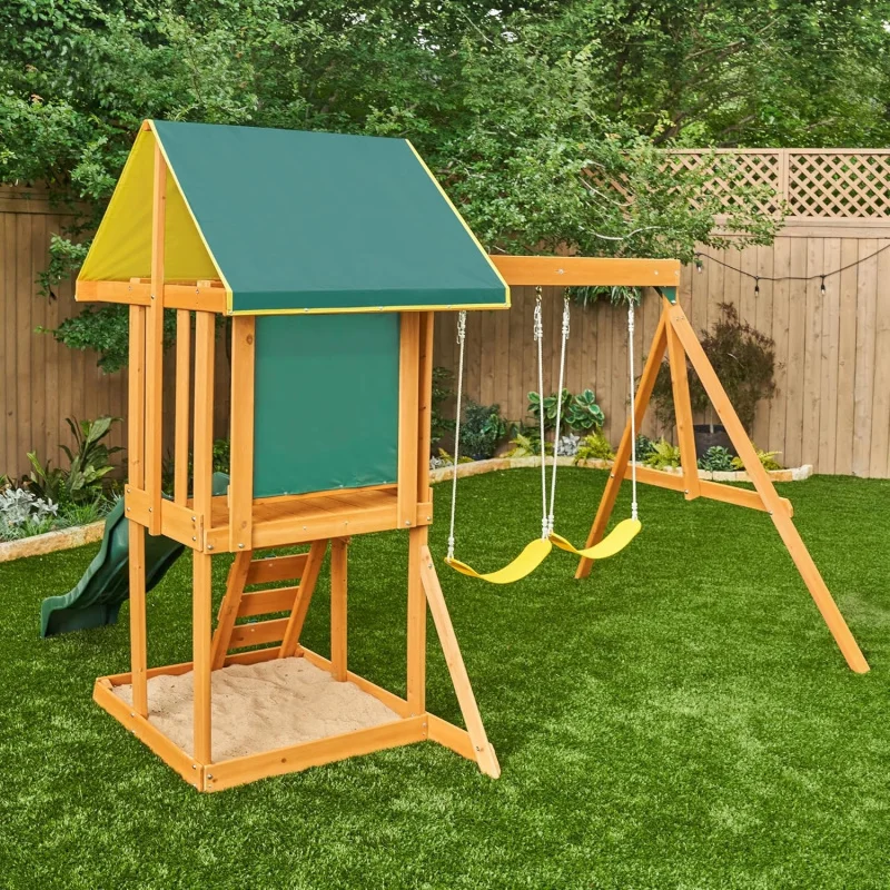 

2026 New：Appleton Wooden Swing Set, (Exclusive)