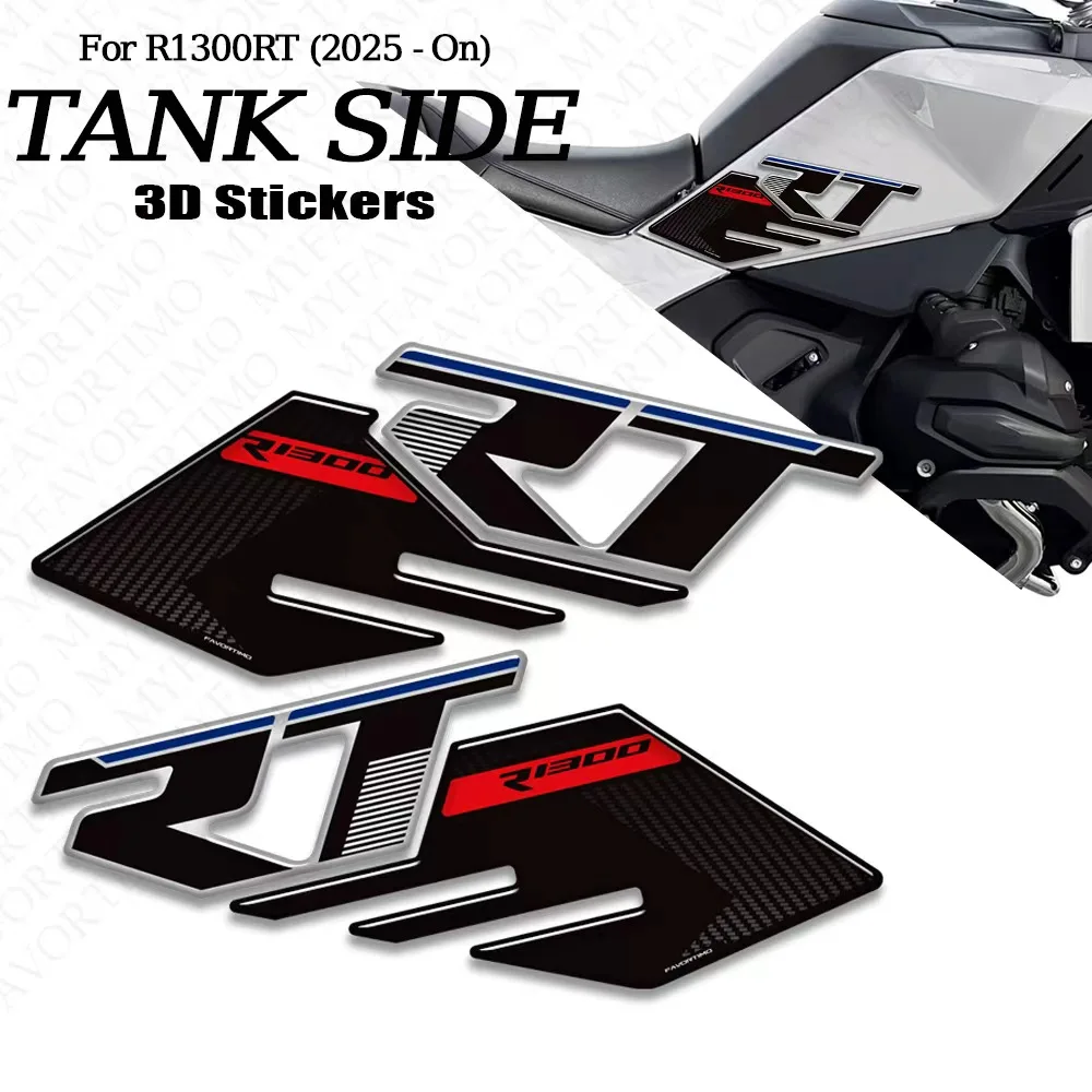 Motorcycle For R1300RT R 1300 RT R1300 Tank Pad TankPad Cap Grips Gas Fuel Knee Stickers Decals Protection 2025 2026